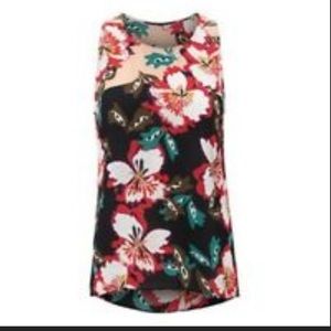 NWT Cabi Hibiscus Blouse XS